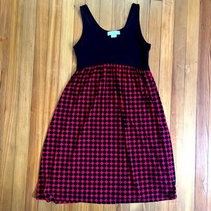 Michael Kors Black and Red Dress